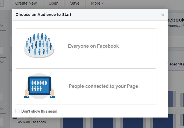 Facebook ads manager 